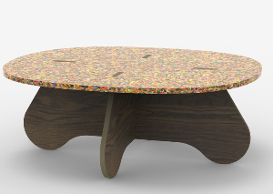 Table Basse Sira — Design engagé par Bibi Seck